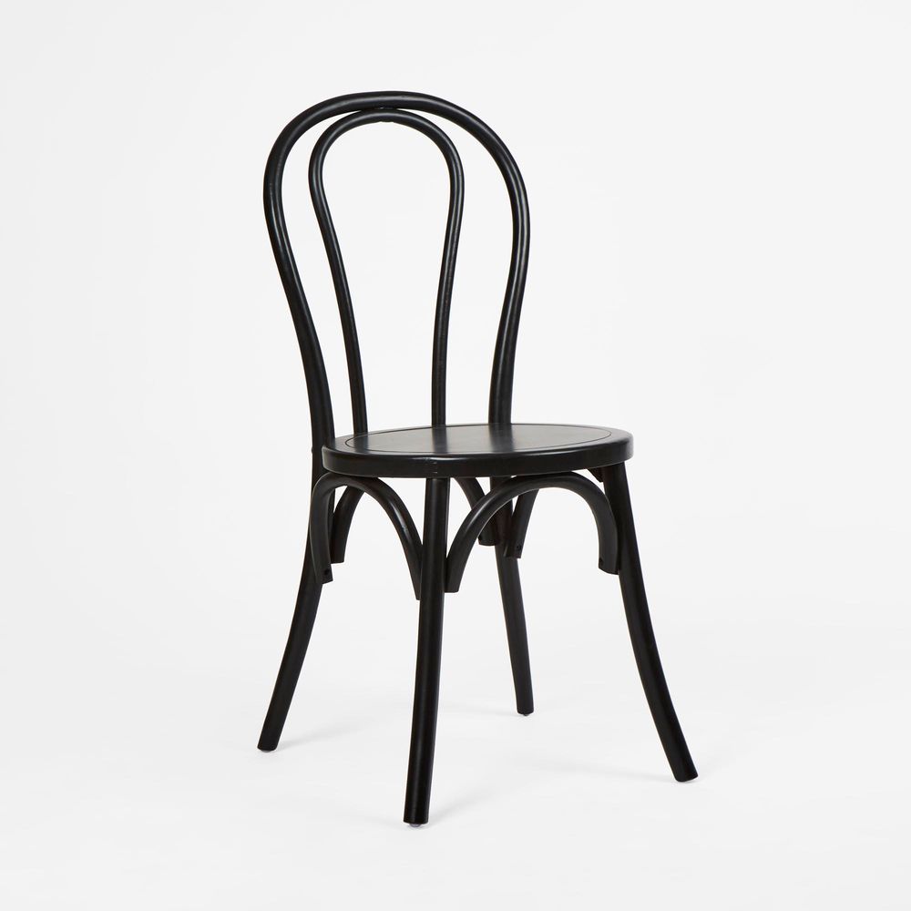 Elise Bentwood Dining Chair Black