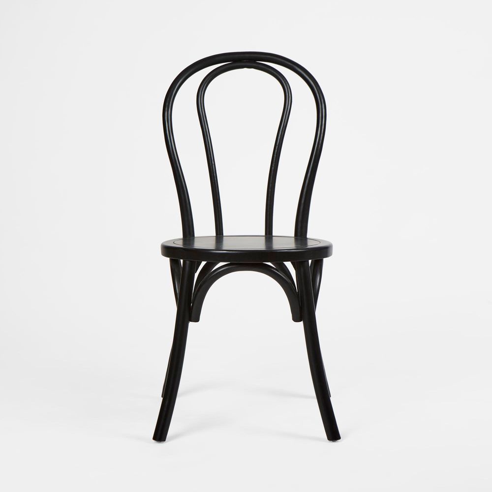 Elise Bentwood Dining Chair Black