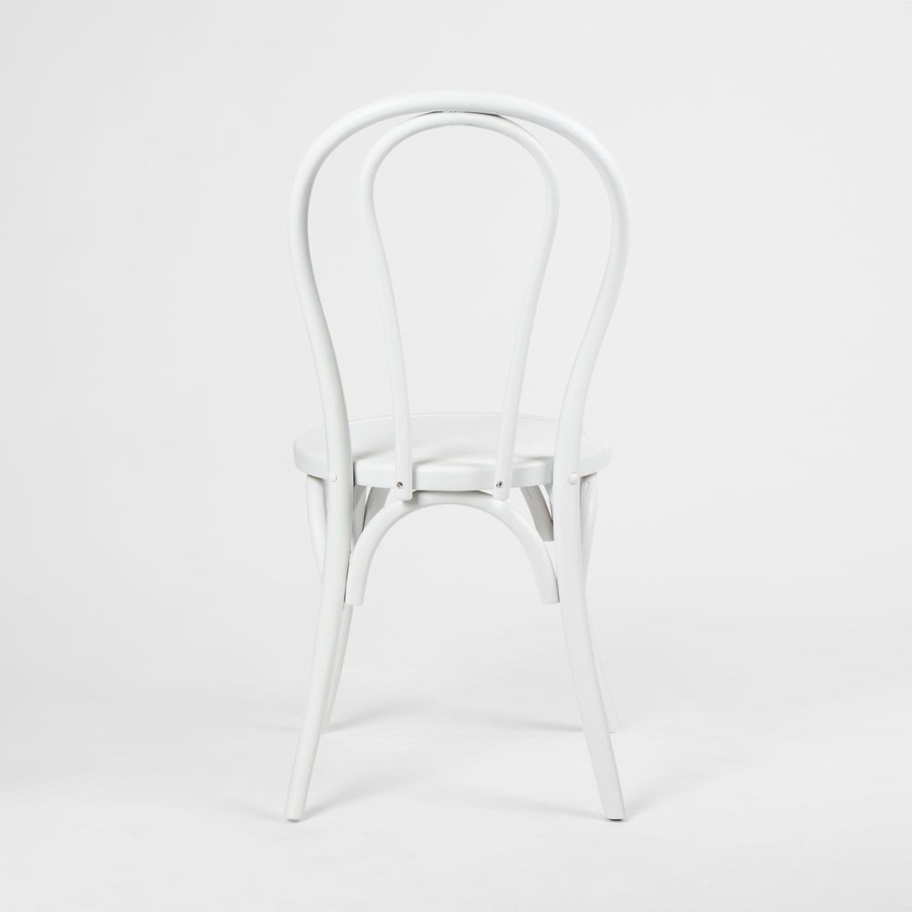 Elise Bentwood Dining Chair White