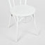 Elise Bentwood Dining Chair White