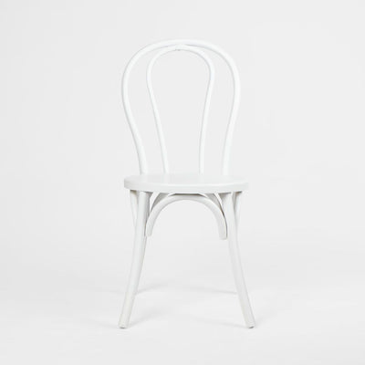 Elise Bentwood Dining Chair White