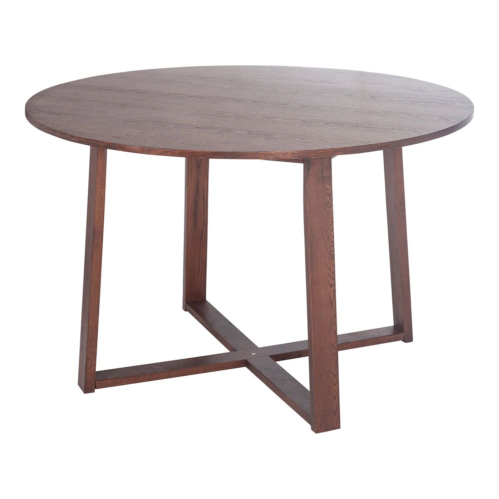 Olwen Oak Wood Round Dining Table