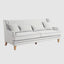 Bondi Hamptons 3 Seat Sofa Blue/White Pin Stripe