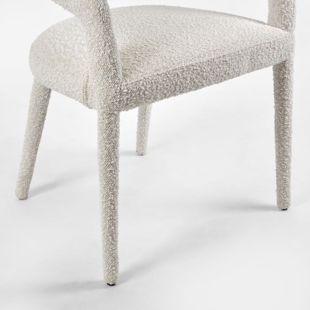 Nolan Dining Chair Boucle Fabric