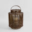 Kyra Rattan Lantern Medium Antique Brown