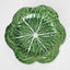 Luxe Cabbage Leaf Green Round Platter
