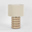 Bentley Taupe Table Lamp & Linen Shade