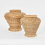 Paume Rattan Flower Urn Large Natural 
