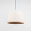 Bell White Pendant Small 60cm