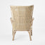 Duke Highback Armchair Natural Whitewash