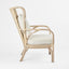 Duke Highback Armchair Natural Whitewash