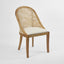 Beau Dining Chair Natural Whitewash