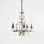 Medium Taupe Chandelier