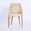 Charlotte Rattan Dining Chair Natural Whitewash