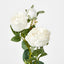 Real Touch Rose Spray White - Pack of 12