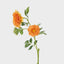 Sunflower Spray With 3 Flowers Orange - Pack of 12