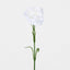 Real Touch Carnation Stem White - Pack of 36