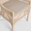Victoria Hamptons Dining Chair Natural Whitewash