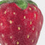 Sugared Strawberry Decoration Large Red
