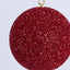 Tinsel Bauble Red - Set of 3