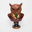 Owl with Monacle Bust