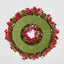 Fine Red Berry & Boxwood Wreath