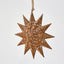 Rusty Etched Star Decoration