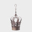 Antiqed Metal Imperial Hanging Crown Small