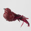 Calypso Clip on Bird Set of 3 Red