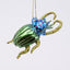 Majestic Emerald Saphire Beetle Decoration