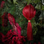 Silk Tassel Bauble Decoration Red