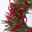 Cypress and Red Berry Wreath 65cm