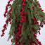 Cypress and Red Berry Swag 61cm