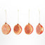 Sugared Orange Decorations - Set of 4
