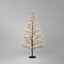 Bare Forest Tree 150cm with 1500 LED Black