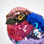 Jasper Clip on Sequin Bird Blue