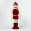 Large Paper Majestic Nutcracker Red & White