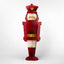 Giant Paper Star Nutcracker Red & White