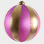 Carnival Bauble Large Fuchsia & Gold