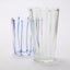 La Dolce Vita Pinstripe Glass Tumbler Blue