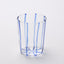 La Dolce Vita Pinstripe Glass Tumbler Blue