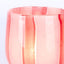 Dolce Vita Handblown Glass Vessel Pink & Red