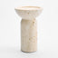 Eko Travertine Candle Stand Lge