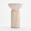 Eko Travertine Candle Stand Lge