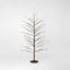 Black Forest Light Up Tree with 1300 Lights 180cm