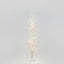 White Forest Light Up Tree with 1300 Lights 180cm