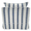 Noosa Hamptons Armchair Blue Sky Stripe