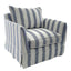 Noosa Hamptons Armchair Blue Sky Stripe