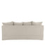 Noosa Hamptons 3 Seat Queen Sofa Bed Beige