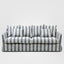 Noosa Hamptons 3 Seat Queen Sofa Bed Sky Blue Stripe